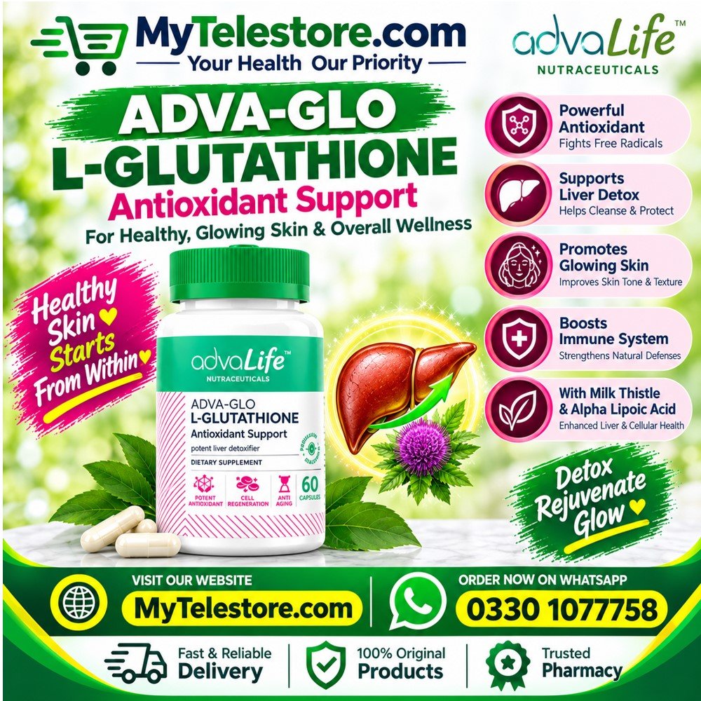 AdvaLife™ Glutathione 500mg In Pakistan