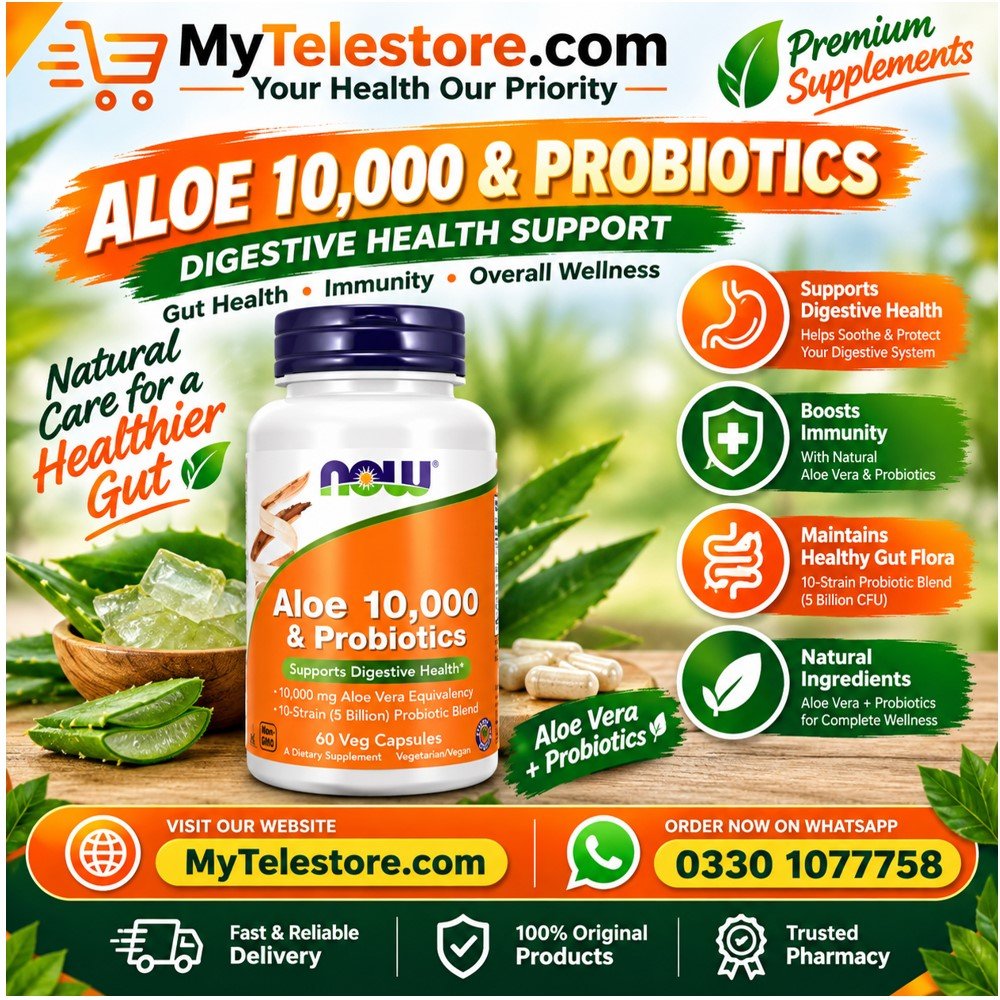 Aloe 10,000 & Probiotics In Pakistan