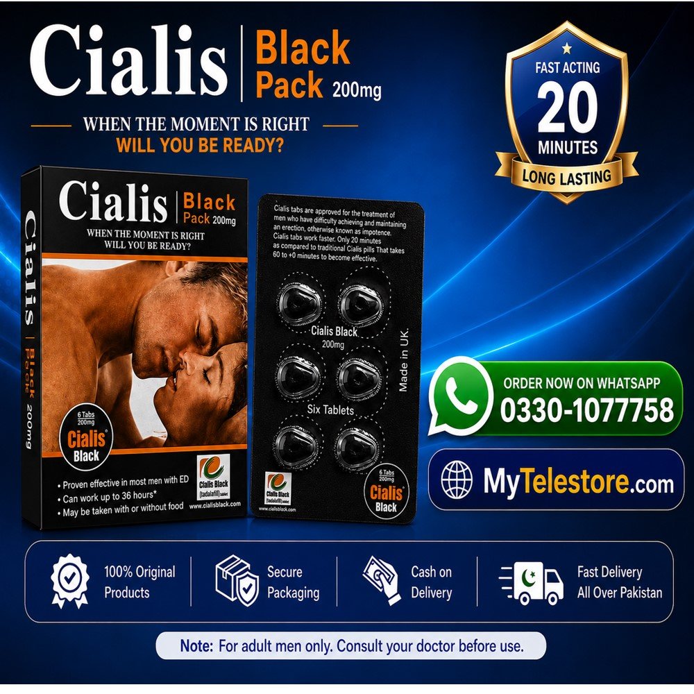 Cialis Black 200Mg Tablets In Pakistan