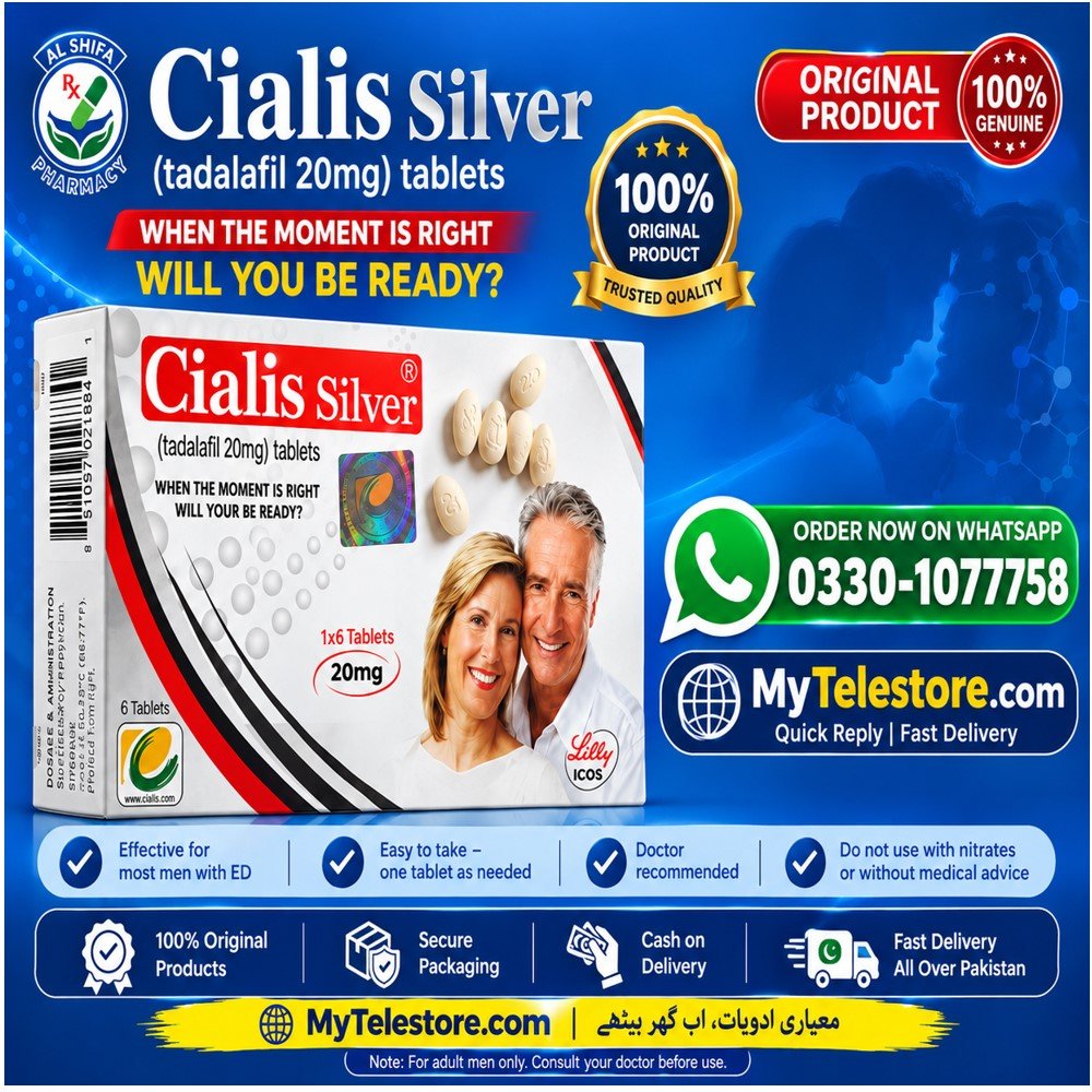 Cialis Silver 6 Tablet 20mg Price In Pakistan