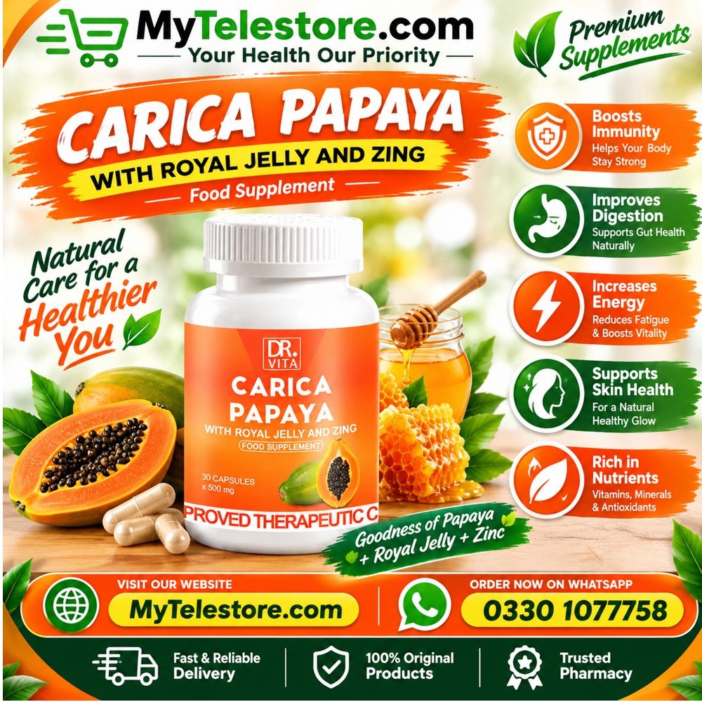 DR. Vita Carica Papaya Capsules In Pakistan