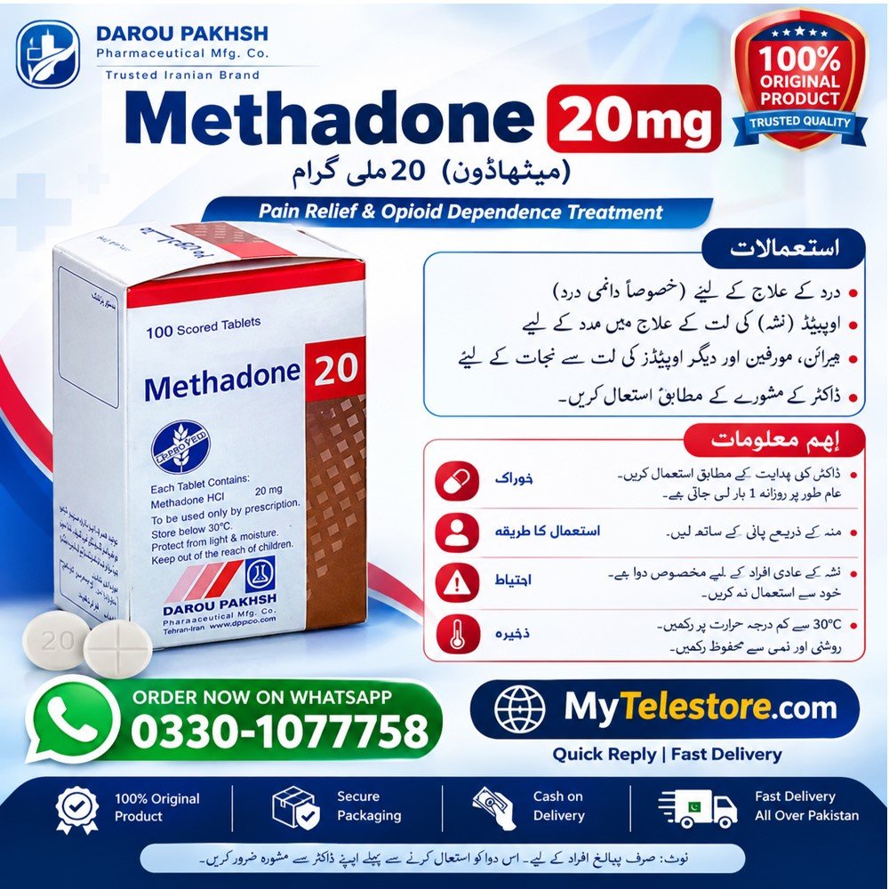 Methadone 20 mg Tablet Darou Pakhsh Price In Pakistan