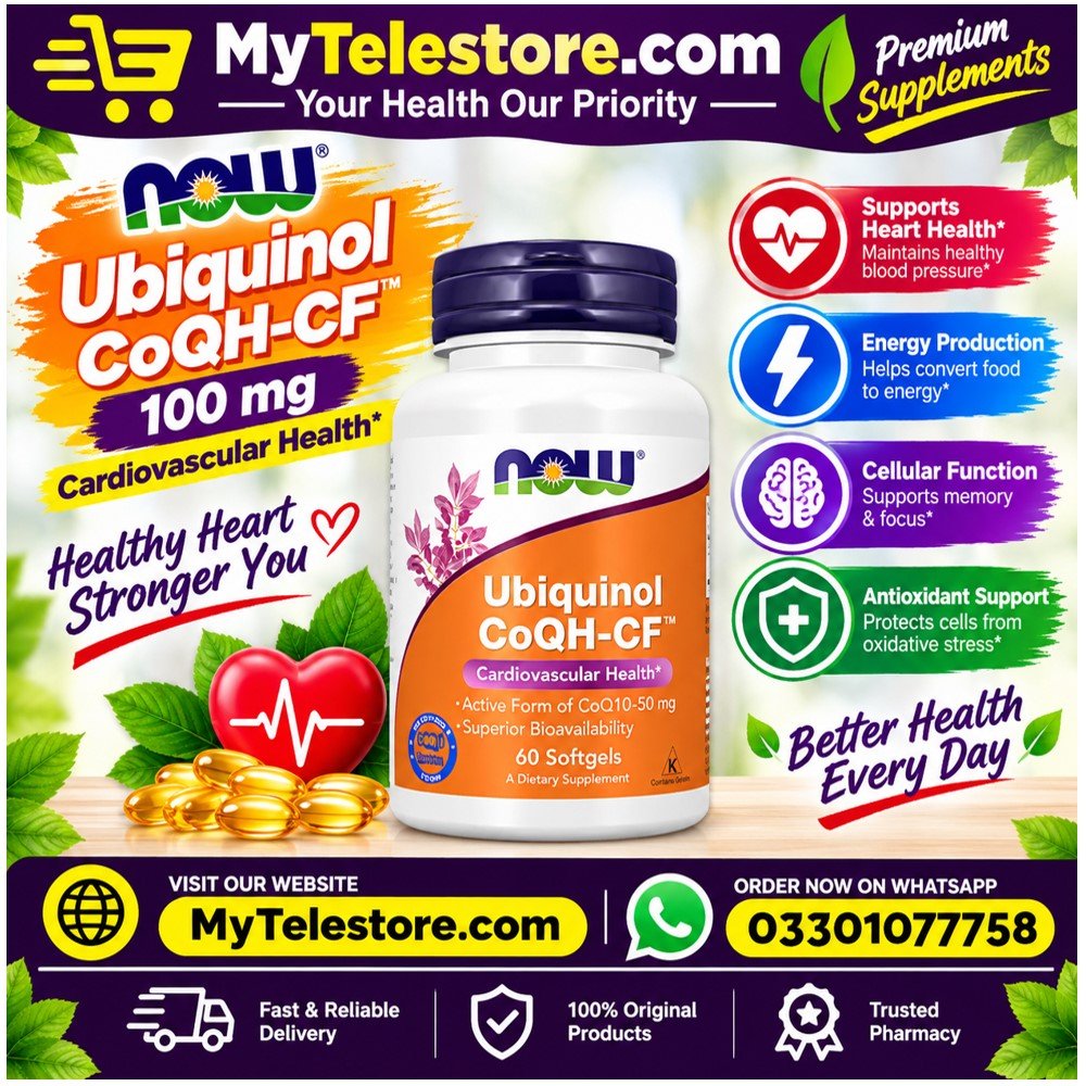 Now Foods Ubiquinol CoQH-CF™ Softgels