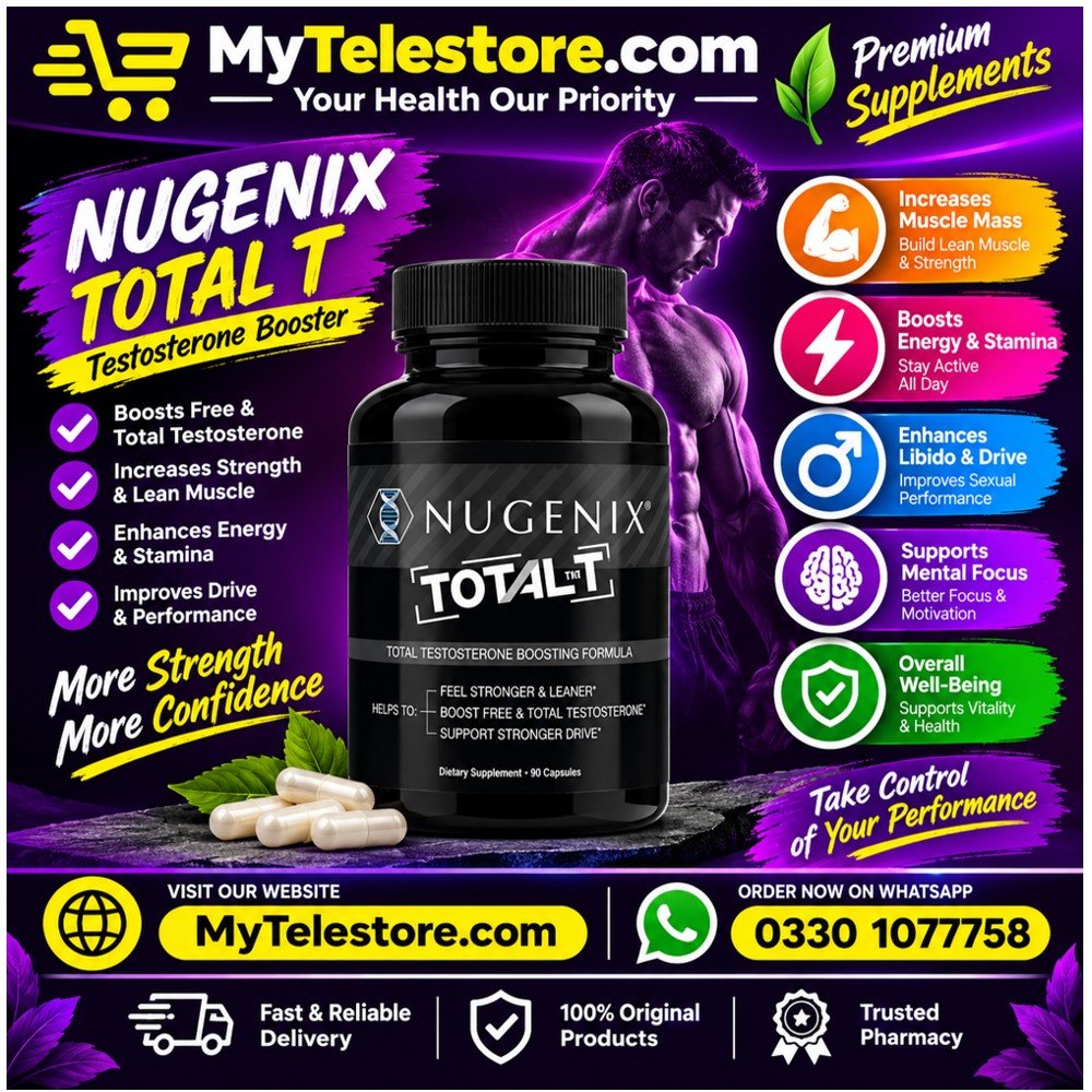 Nugenix® Total-T: Testosterone Boosting Formula In Pakistan
