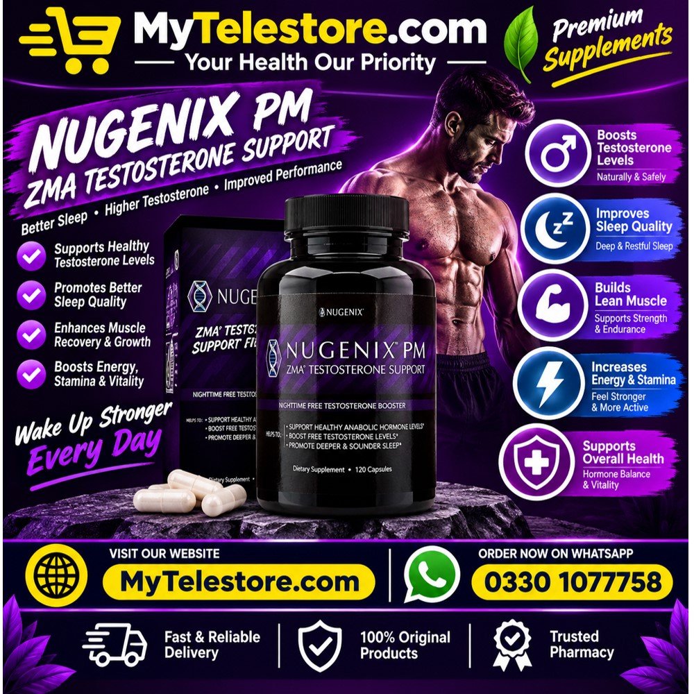 Nugenix® PM - ZMA® Testosterone Support In Pakistan