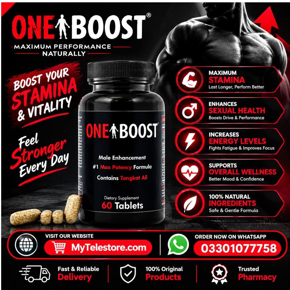 One Boost Testosterone Booster In Pakistan