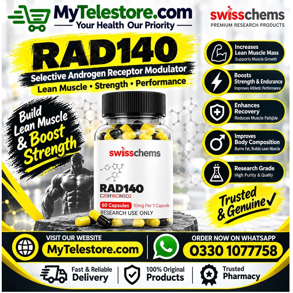 RAD-140 Testolone 10mg Capsule In Pakistan