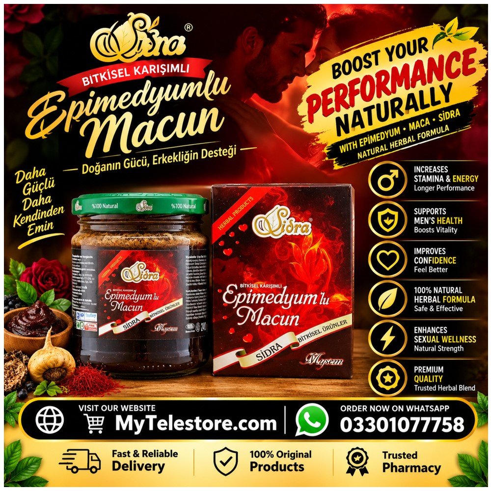 Sidra Epimedyumlu Macun In Pakistan