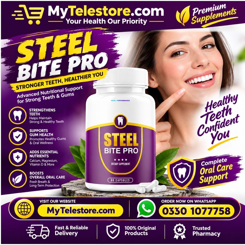 Steel Bite Pro™ Capsules In Pakistan