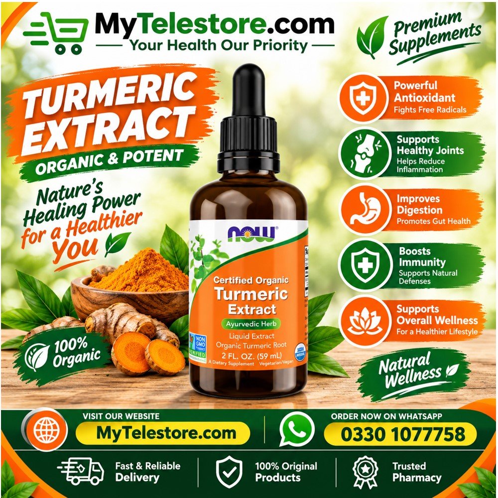 Turmeric Extract Liquid, Organic In Pakistan