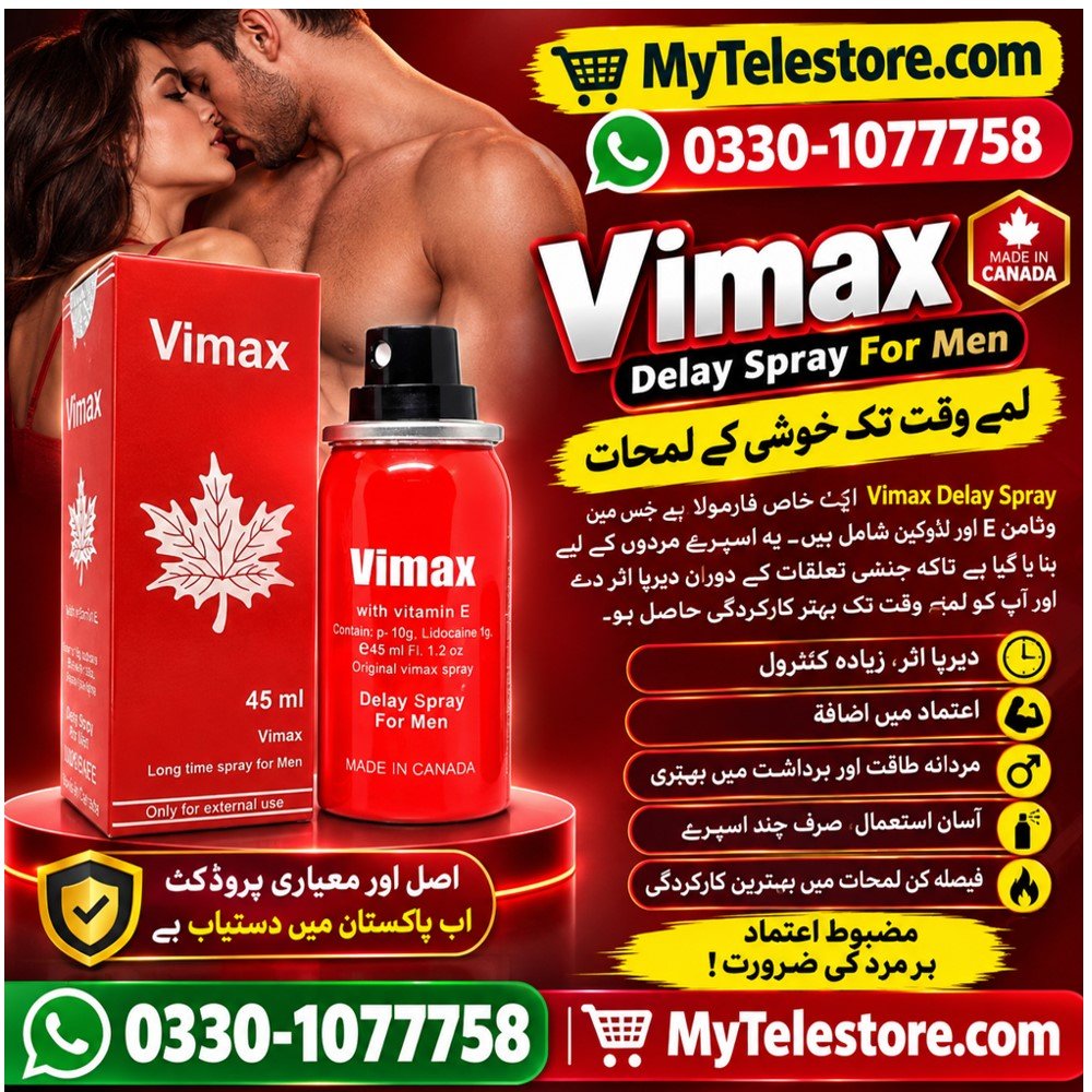 Vimax Plus Long Time Delay Spray For Men In Pakistan